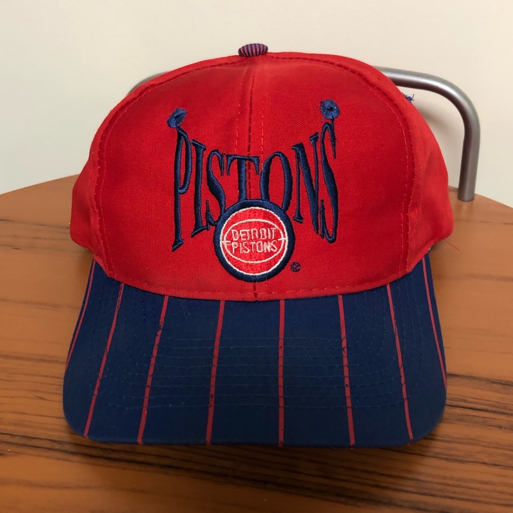 Vintage Detroit Pistons The Game numbered hat
